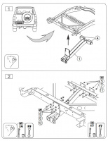 Фаркоп 6509-E Oris на УАЗ 3159, 3160, 3162, 3163 Patriot (Патриот) 4x4 1994-2015, 2015- без подрезки бампера. Тип шара: E (крюк легкосъемный под американский квадрат). Нагрузки: 1500/75 кг, масса фаркопа 14,1 кг (без электрики в комплекте) от магазина ФаркопРос